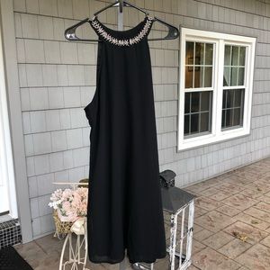 Black beaded dress